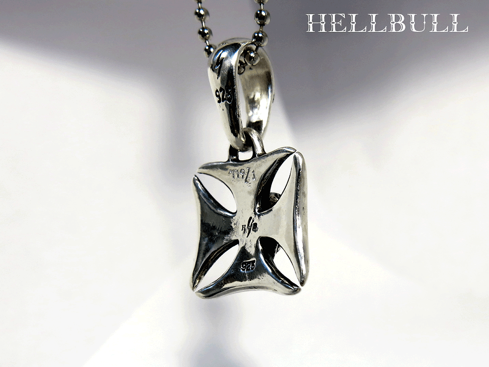 サムネイル： T019 IRON CROSS　SKULL　アイアンクロススカル