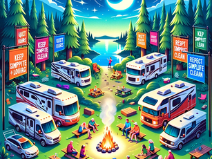 RV Camping Etiquette: Respecting Campsite Rules
