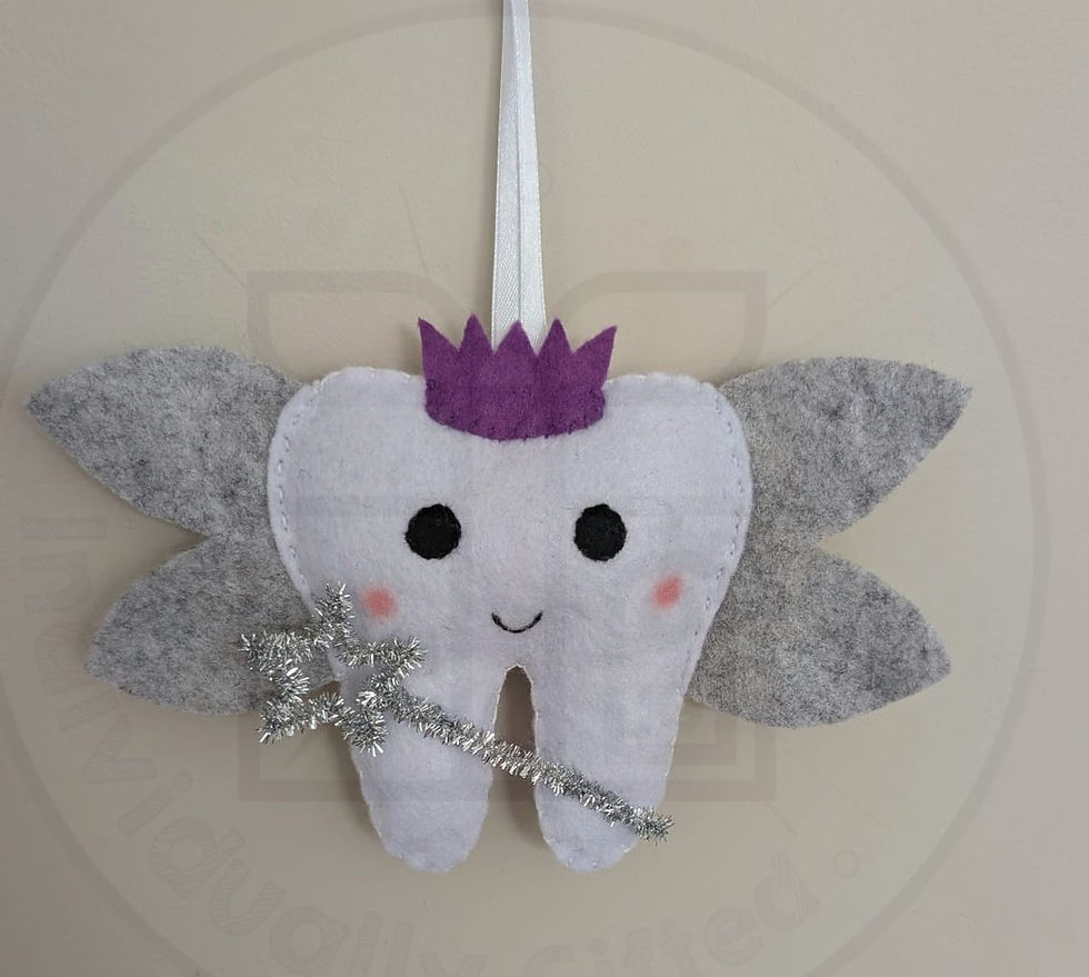 Purple tooth fairy