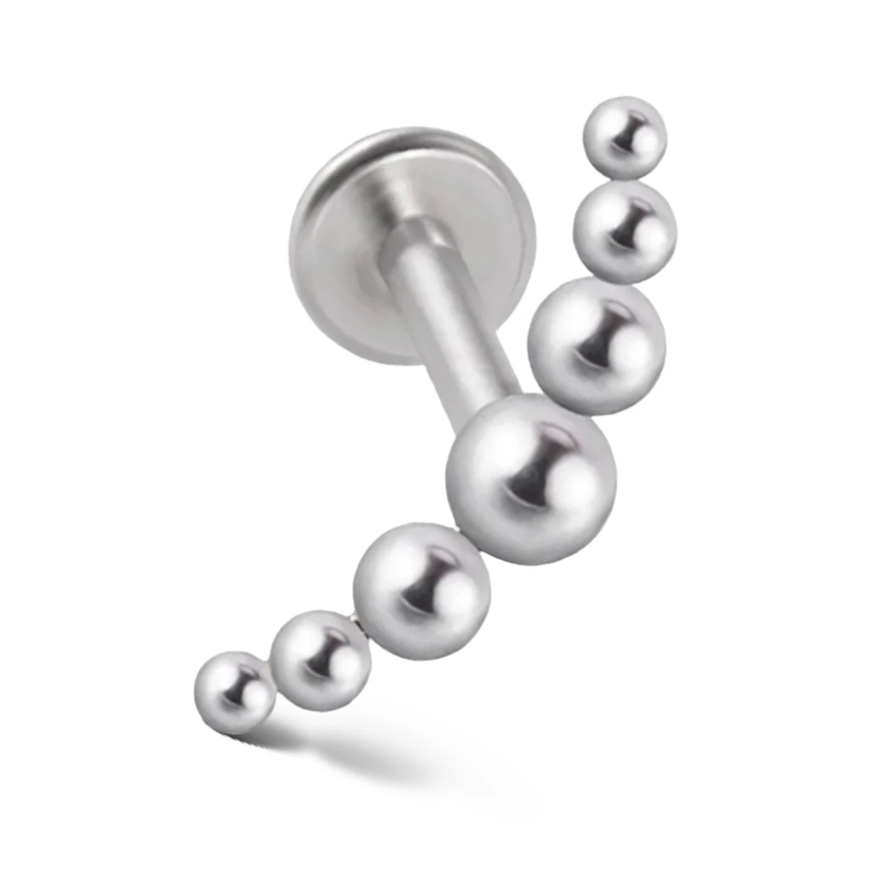 Labret piercing Boog