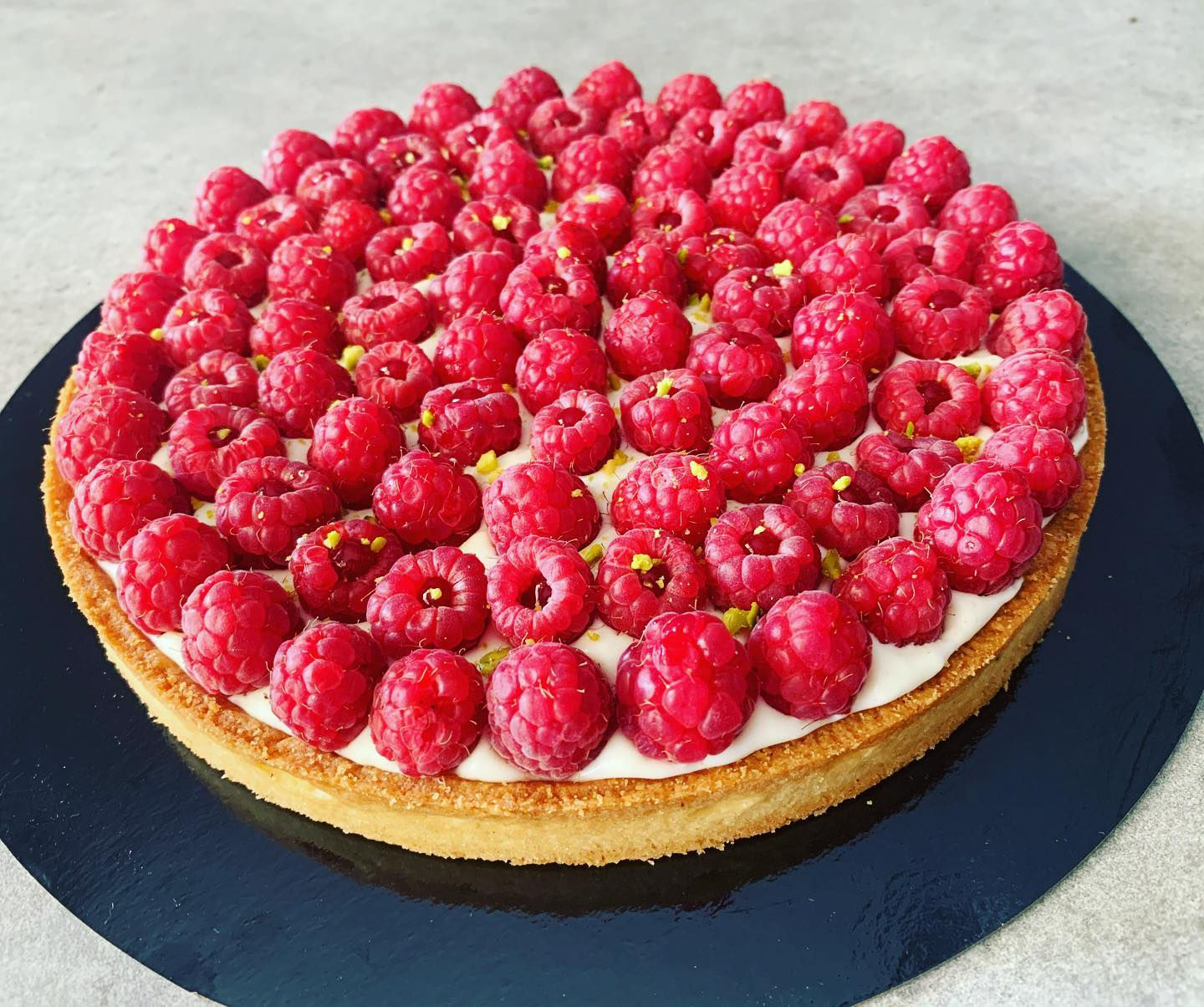 Tarte Framboise (en saison uniquement)