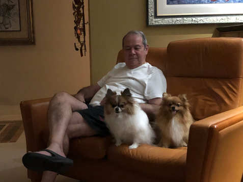 Elsa, Anna and daddy update pic by Geraldine