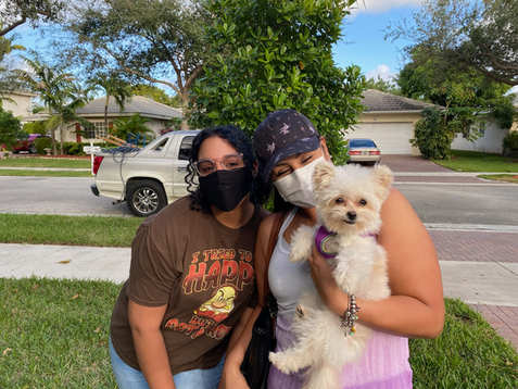 Angel (Pomaltipoo) and her family