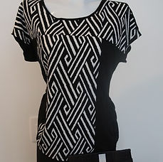 Blusa Negra Americana