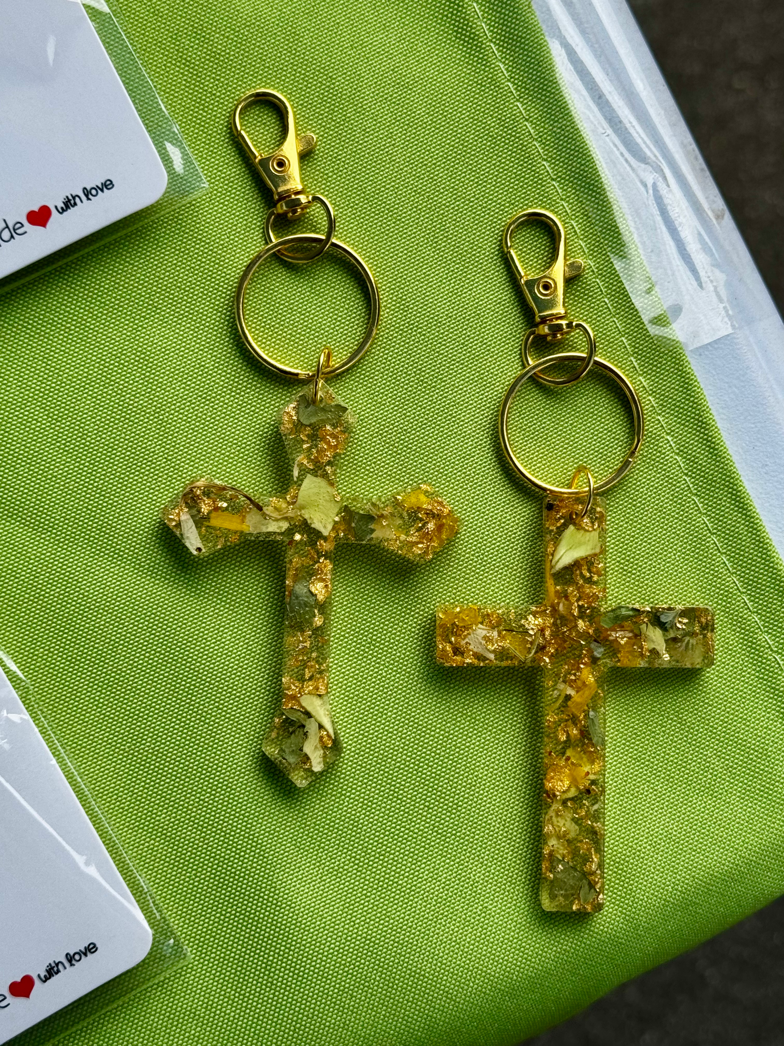 Customized Cross Key Chain