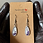 Thumbnail: Small Tear Drop Shimmer Stone Customized Earrings
