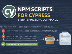 NPM Scripts for Cypress