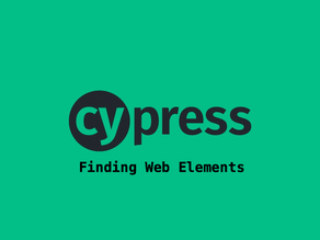 Cypress: Finding Web Elements