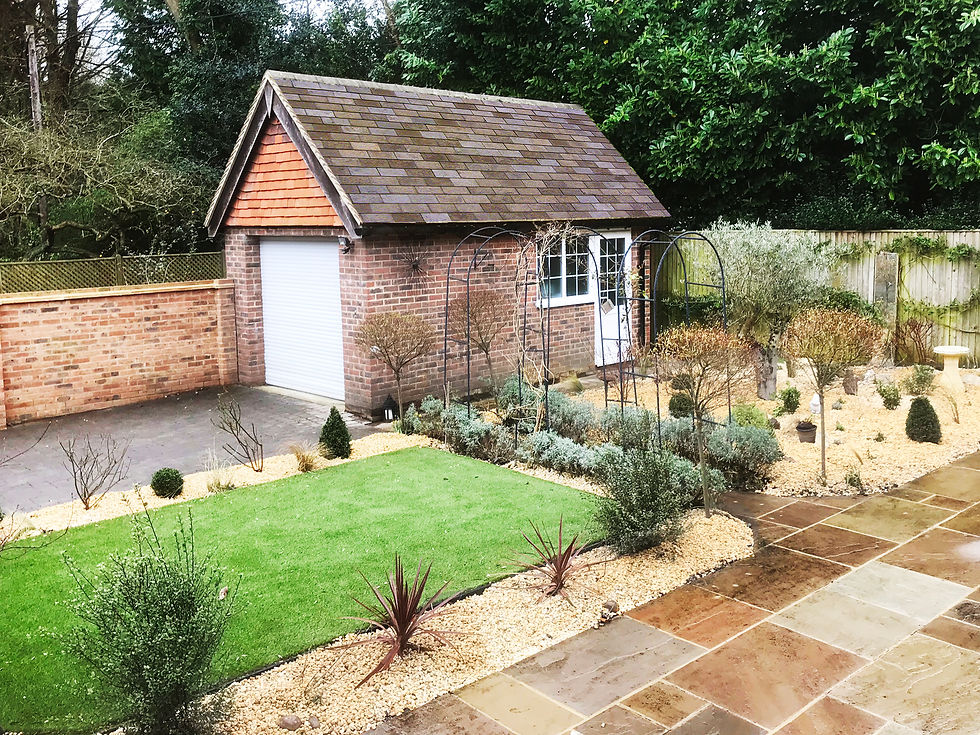Garden design and install