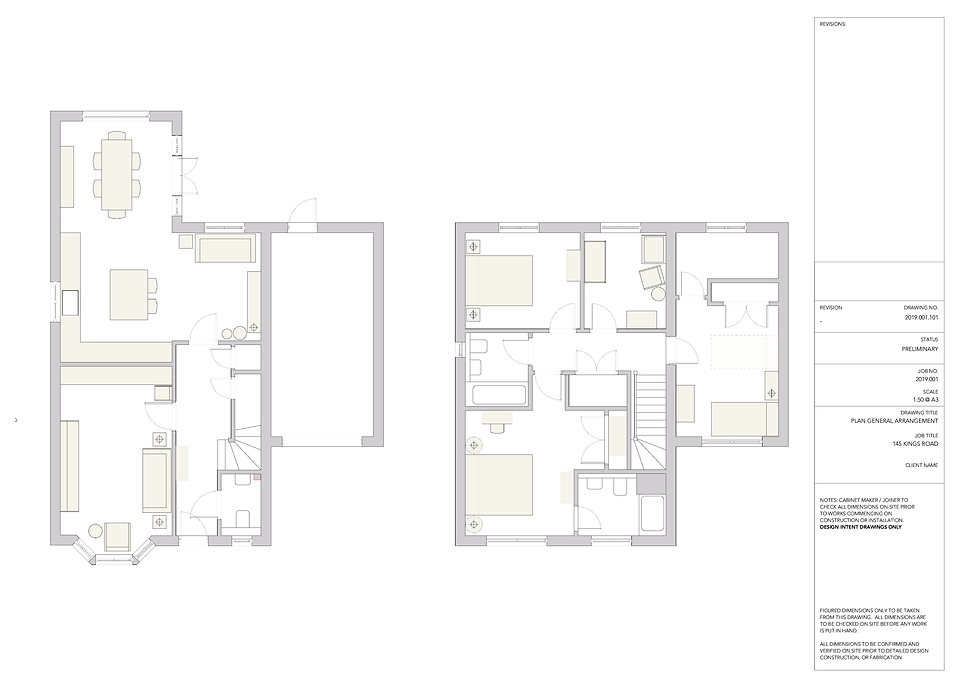 Floorpans & furniture layout