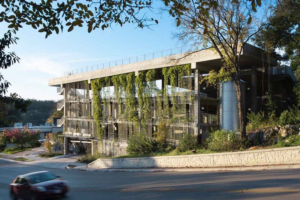 5 Unique Green Parking Garages in the US