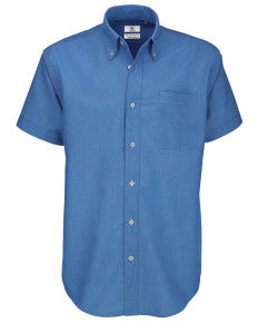 Thumbnail: BA-R708 Men's Oxford Short Sleeve Shirt