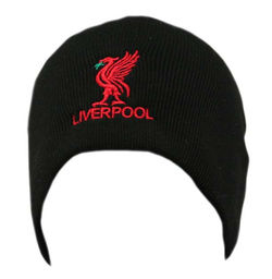 Black liver bird beanie