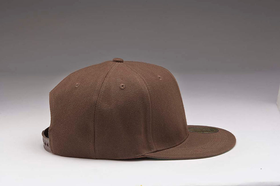 Thumbnail: EC32 6 Panel "SnapBack" Flat Peak Cap BROWN