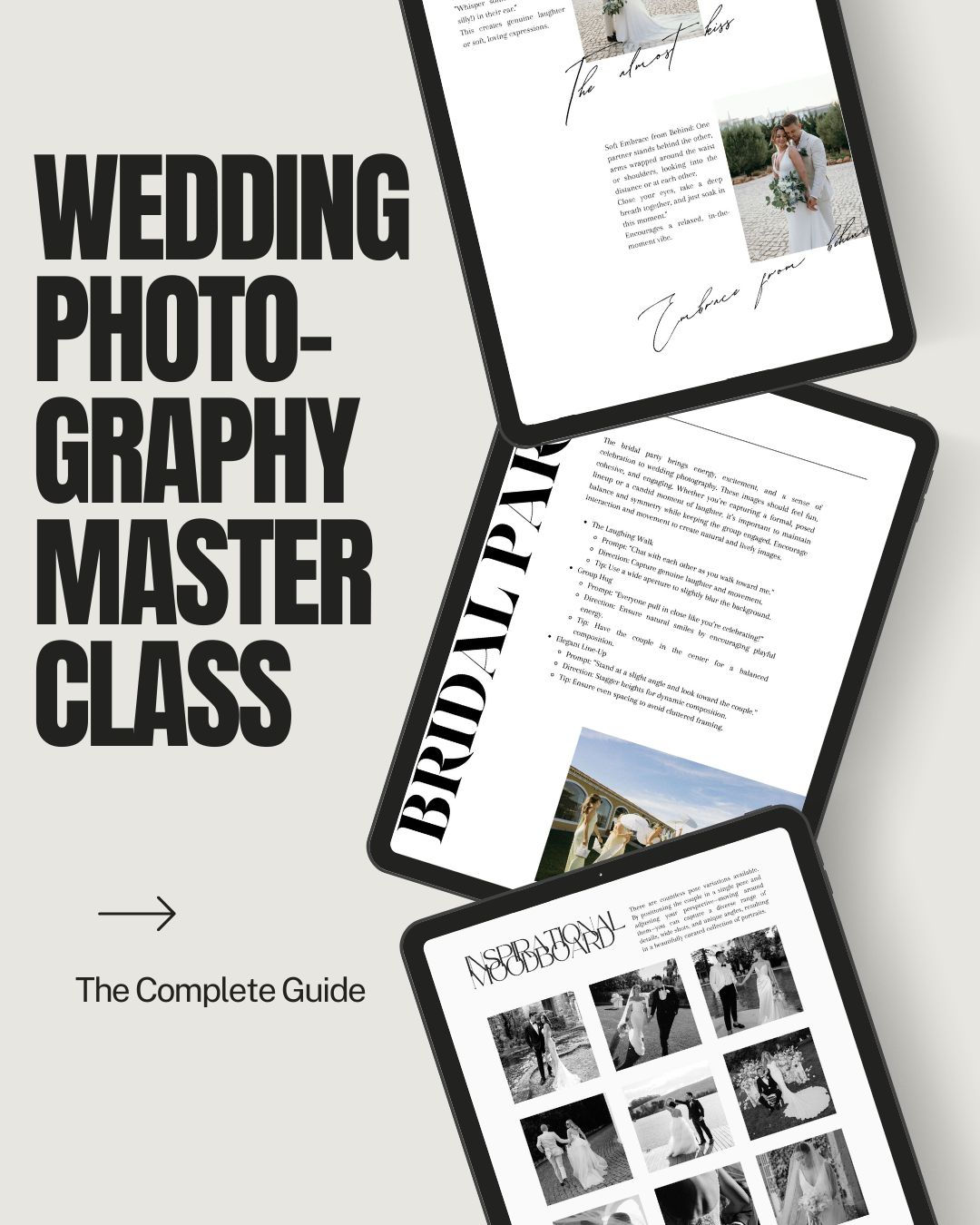 Wedding Photography Masterclass