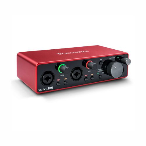 Interface de Áudio Focusrite Scarlett 212 | Carioca Instrumentos