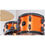 Miniatura: Bateria Acústica Odery The Tiger Series Metal Orange TG 200-HW-MOGR