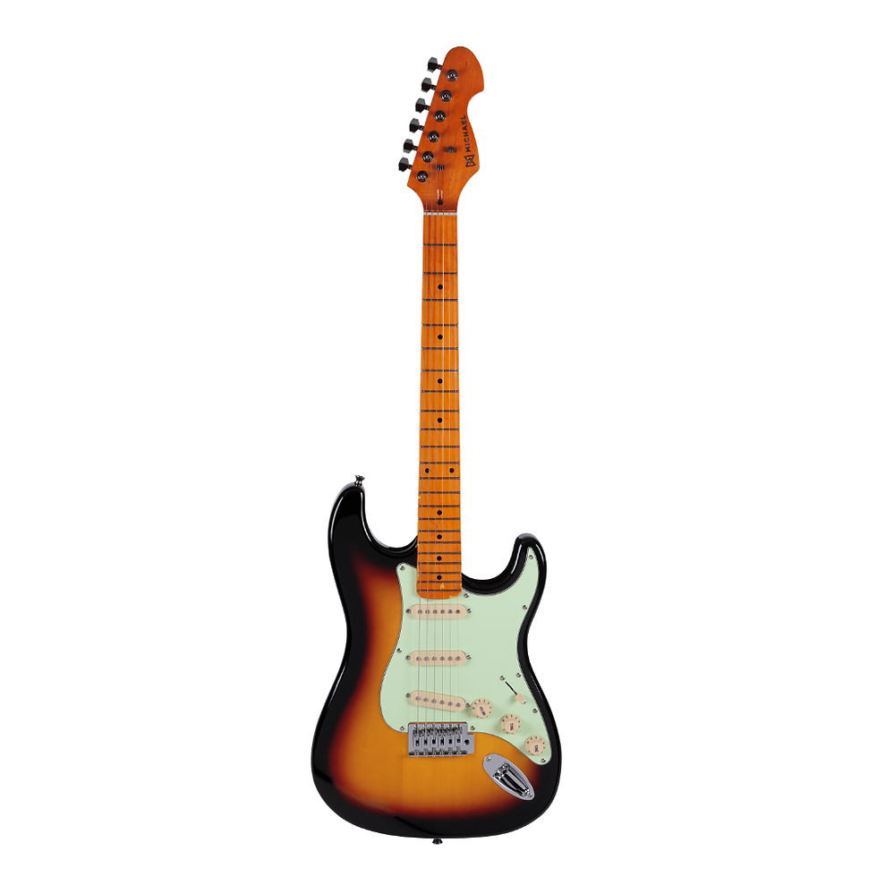 Guitarra Michael Strato Stonehenge GM222N Vintage Sunburst