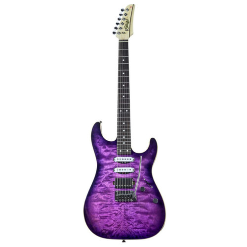 Guitarra Seizi SuperStrato Katana Hashira HSS - Purple Haze