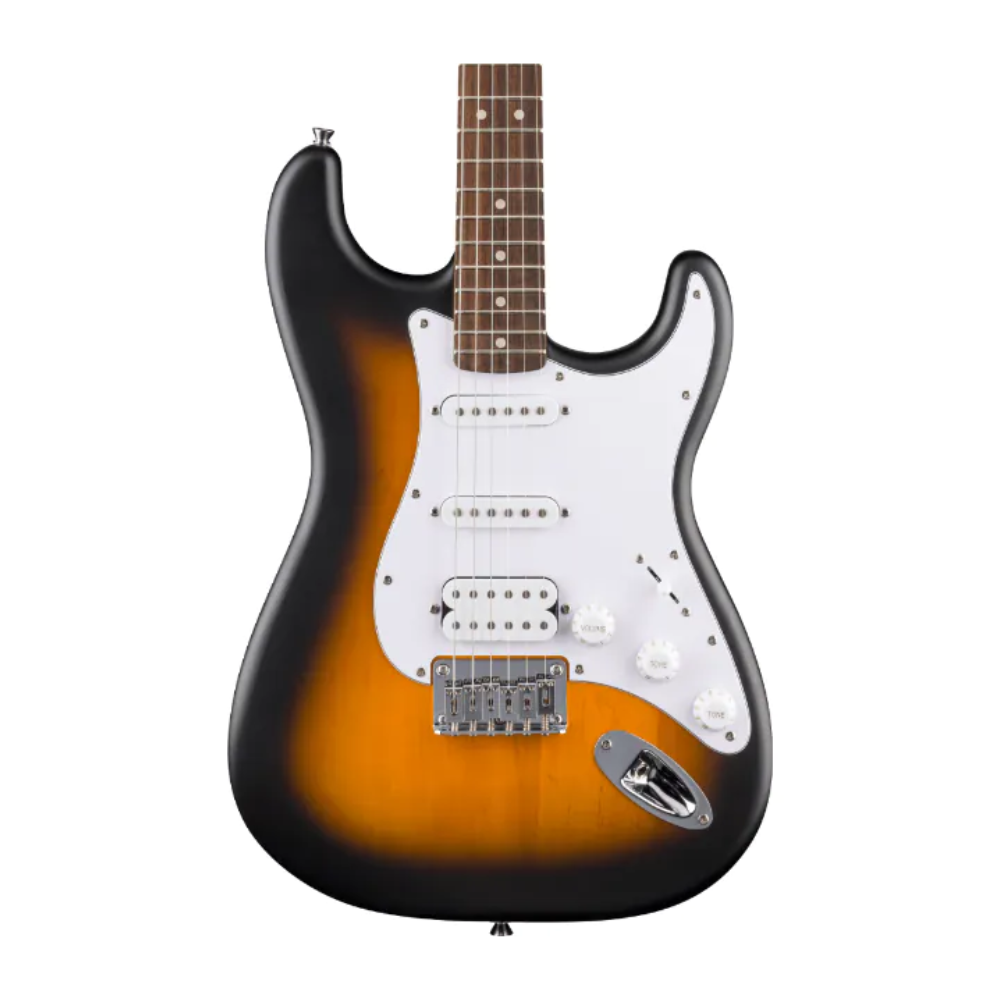 Guitarra Fender CHI Squier Debut Strato HSS LRL WPG 2 Color Sunburst