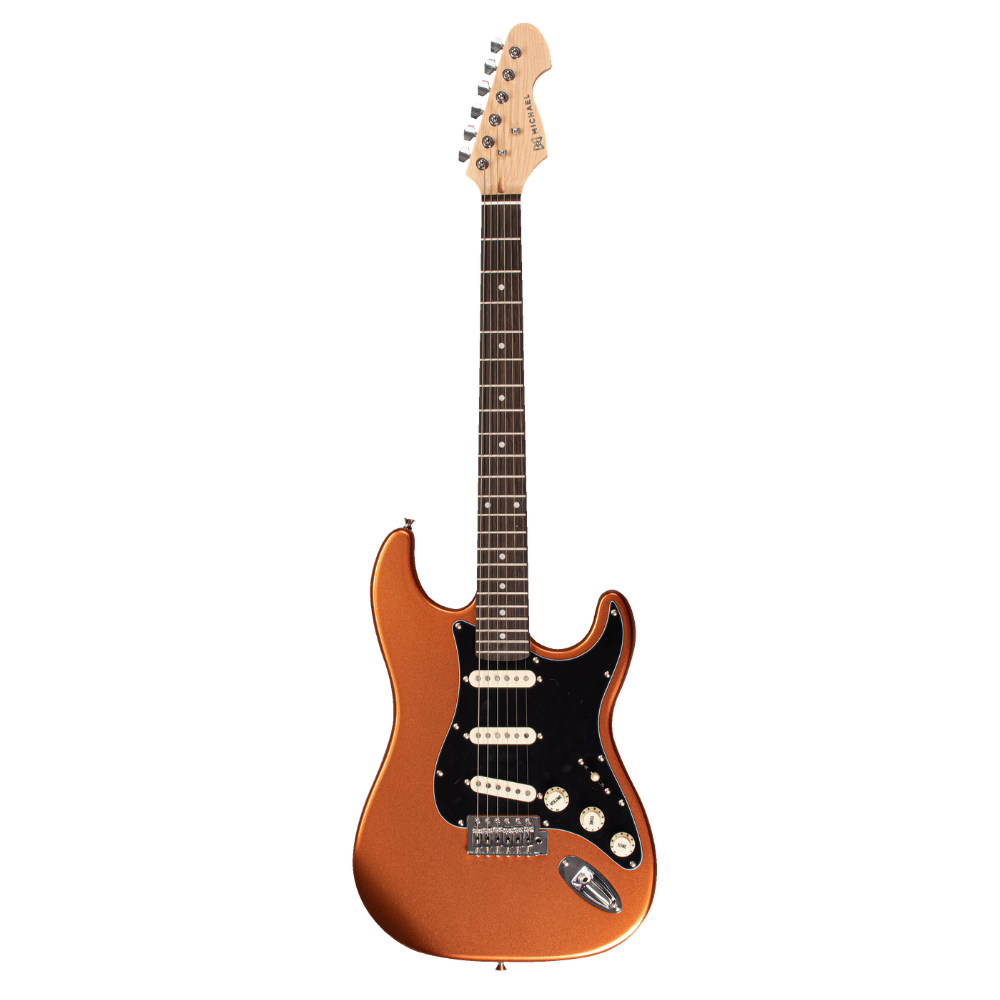 Guitarra Michael Strato Luminis GMS400 Champagne