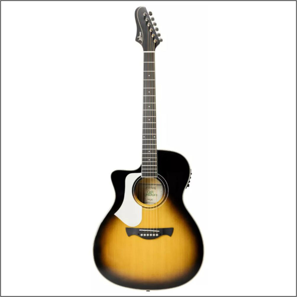Violão Tagima Canhoto Elétrico Aço Latin America Rio Negro Grand Auditorium VSB