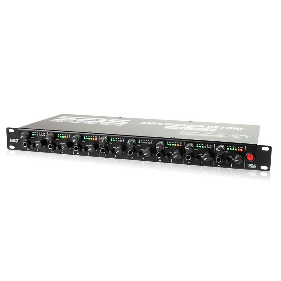 Amplificador de Fone Santo Angelo 8C AF8X