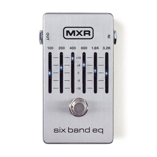 MXR EQ 2台セットTen Band Six Band ジャンク Pedal Dunlop MXR Six Band EQ Silver M109S | Carioca Instrumentos