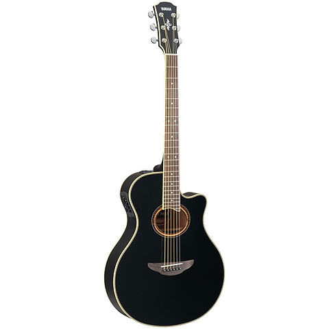 Violão Yamaha Elétrico Aço APX600 Black | Carioca Instrumentos