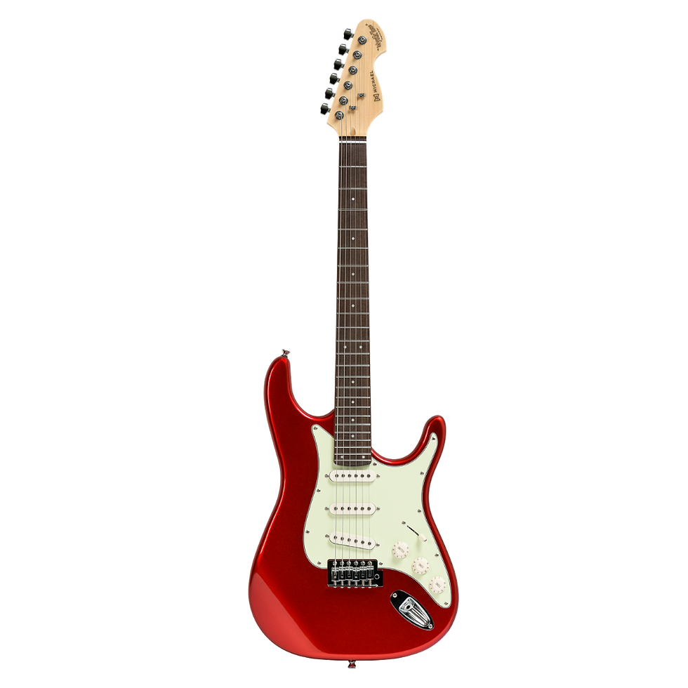 Guitarra Michael Strato Mystictone GMS130 Metallic Red