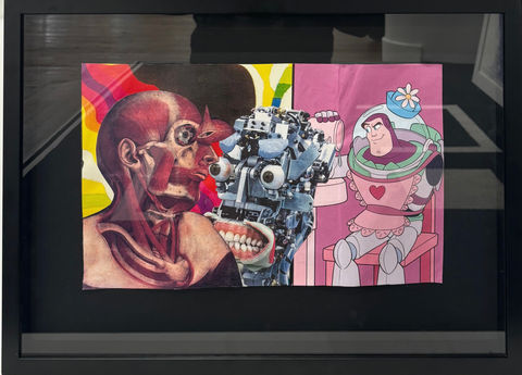 Erro peintre islandais collage