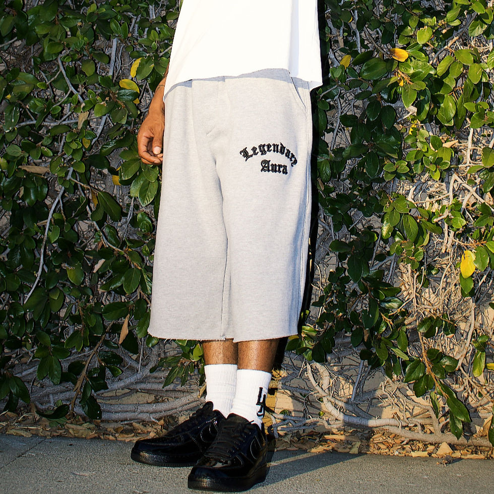 Thumbnail: AURA 3/4 SWEAT SHORTS