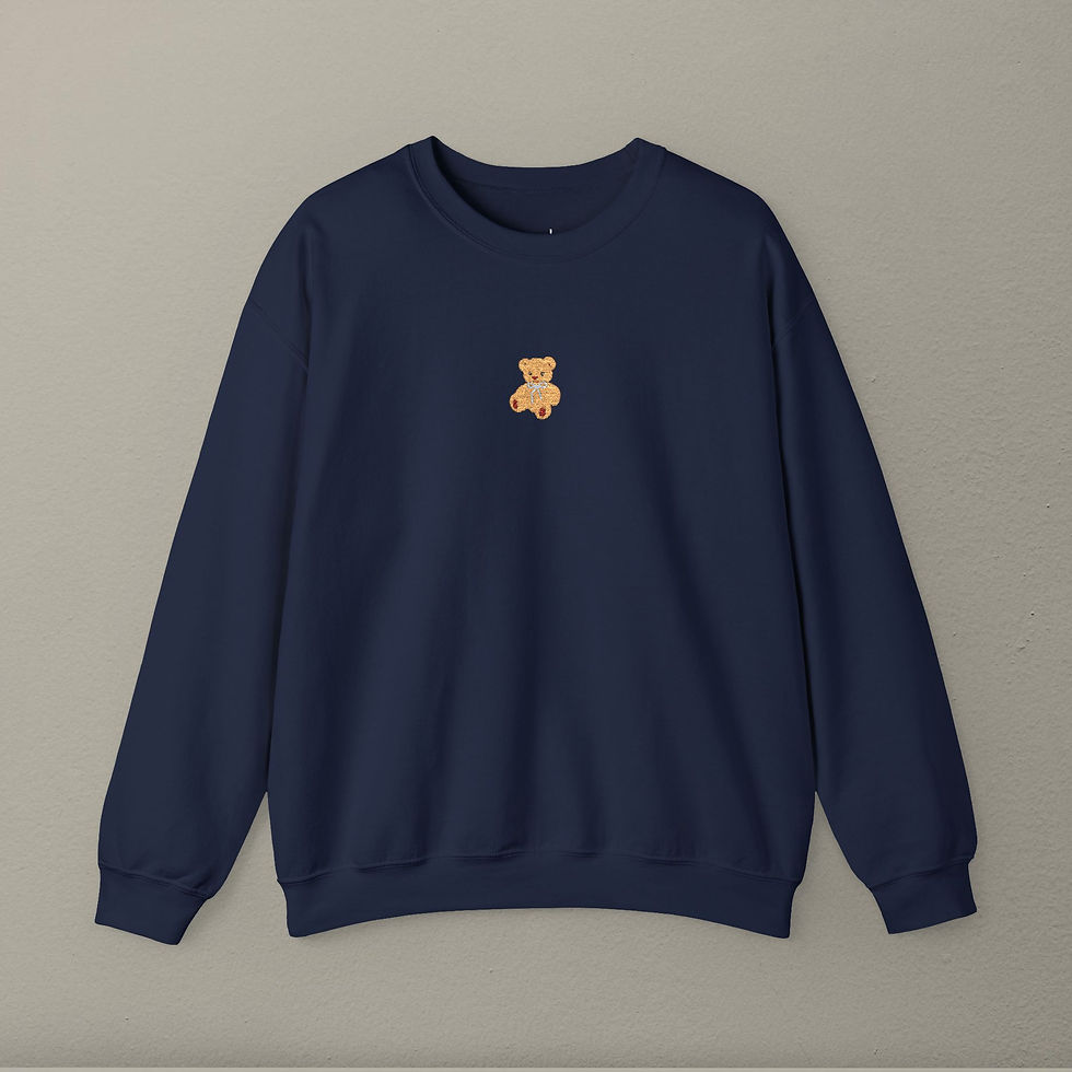 Thumbnail: Embroidered Golden Teddy Crew