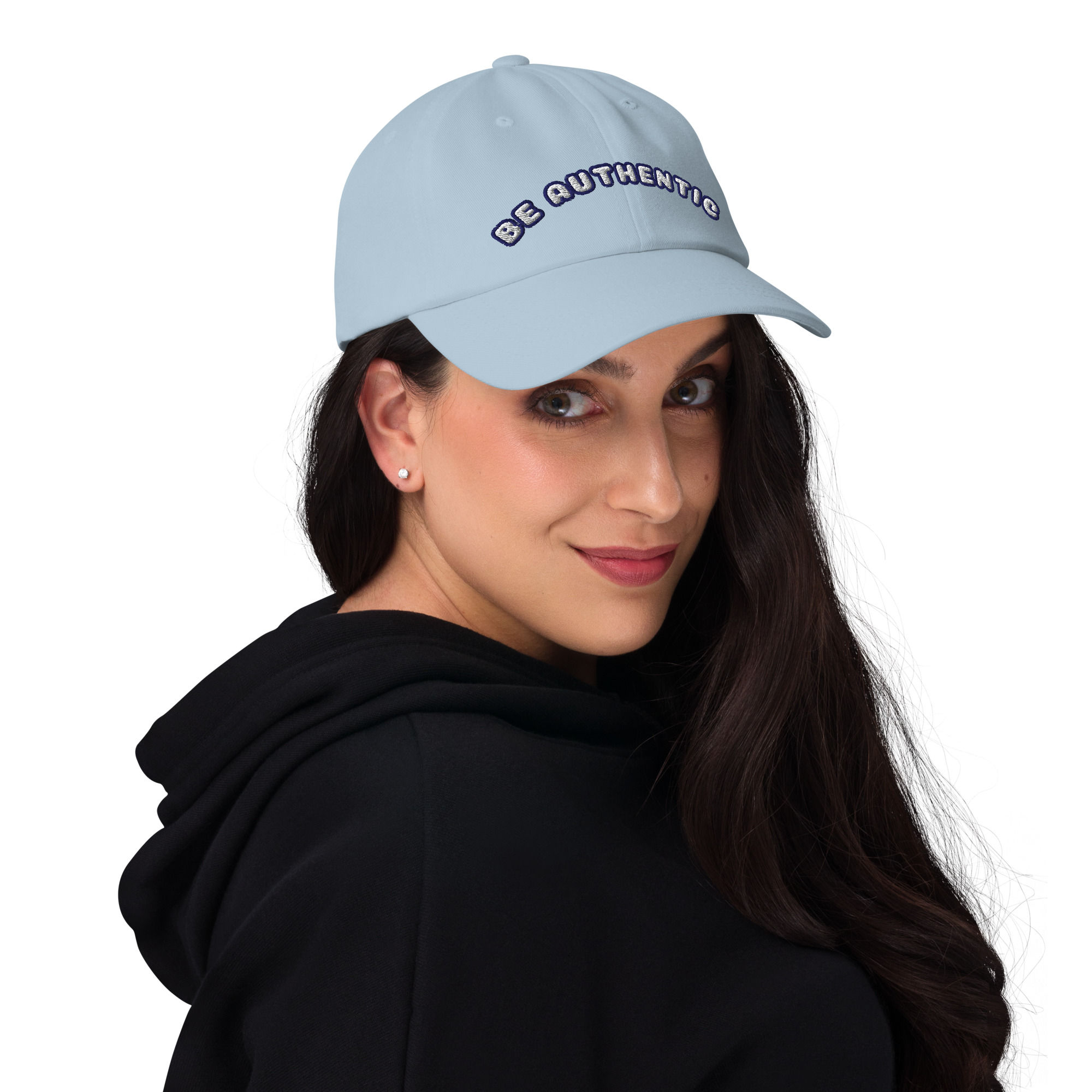 Be Authentic – Embroidered Classic dad hat, Adjustable fit