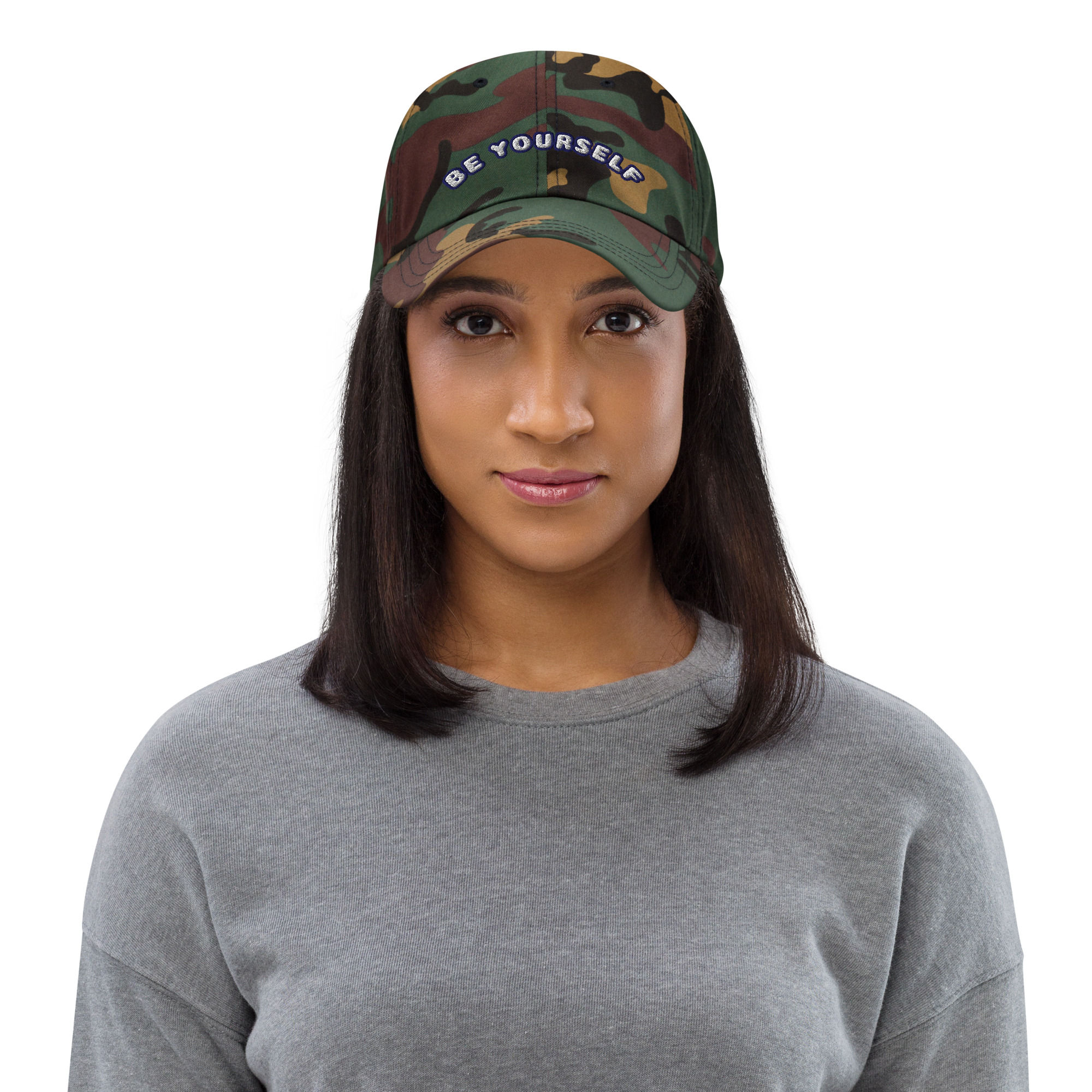 Be Yourself – Embroidered Classic dad hat, Adjustable fit