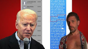 Mensajes de texto muestran que VP Biden y su esposa se confabularon para reprimir acciones de Hunter