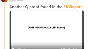 Otra prueba de Q en el Informe del Inspector General. Coincidencia?
