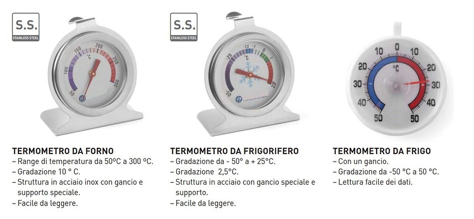 Termometri cucina IDEA ALBERGO