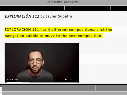 EXPLORACIÓN 111 series of interactive compositions at Gaudeamus Music Week 2020