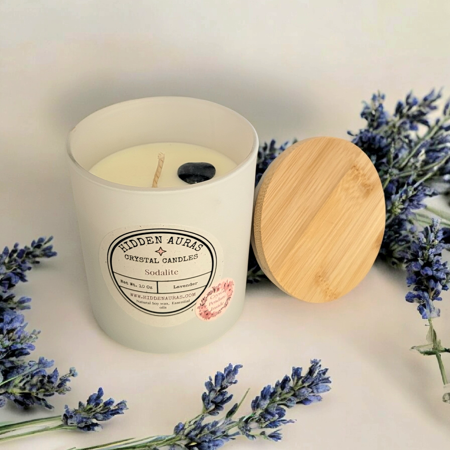 Lavender 10 oz with Pendant