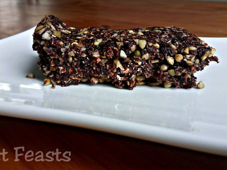 Nut Free Popcorn Muesli bar