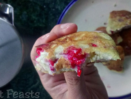 Raspberry pikelets
