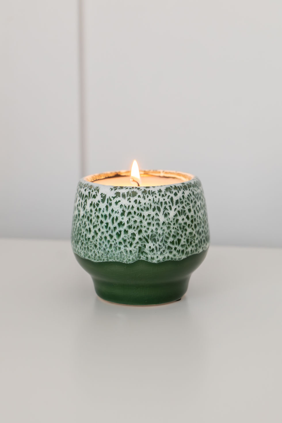 Thumbnail: forest mint ceramic candle