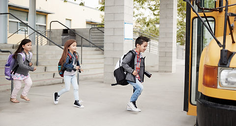 Walking to the Bus