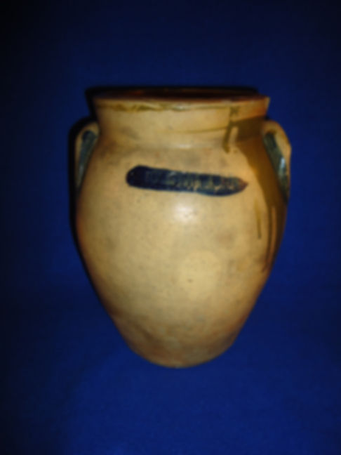 E. W. Smith Stoneware 1 Gallon Ovoid Jar #6905