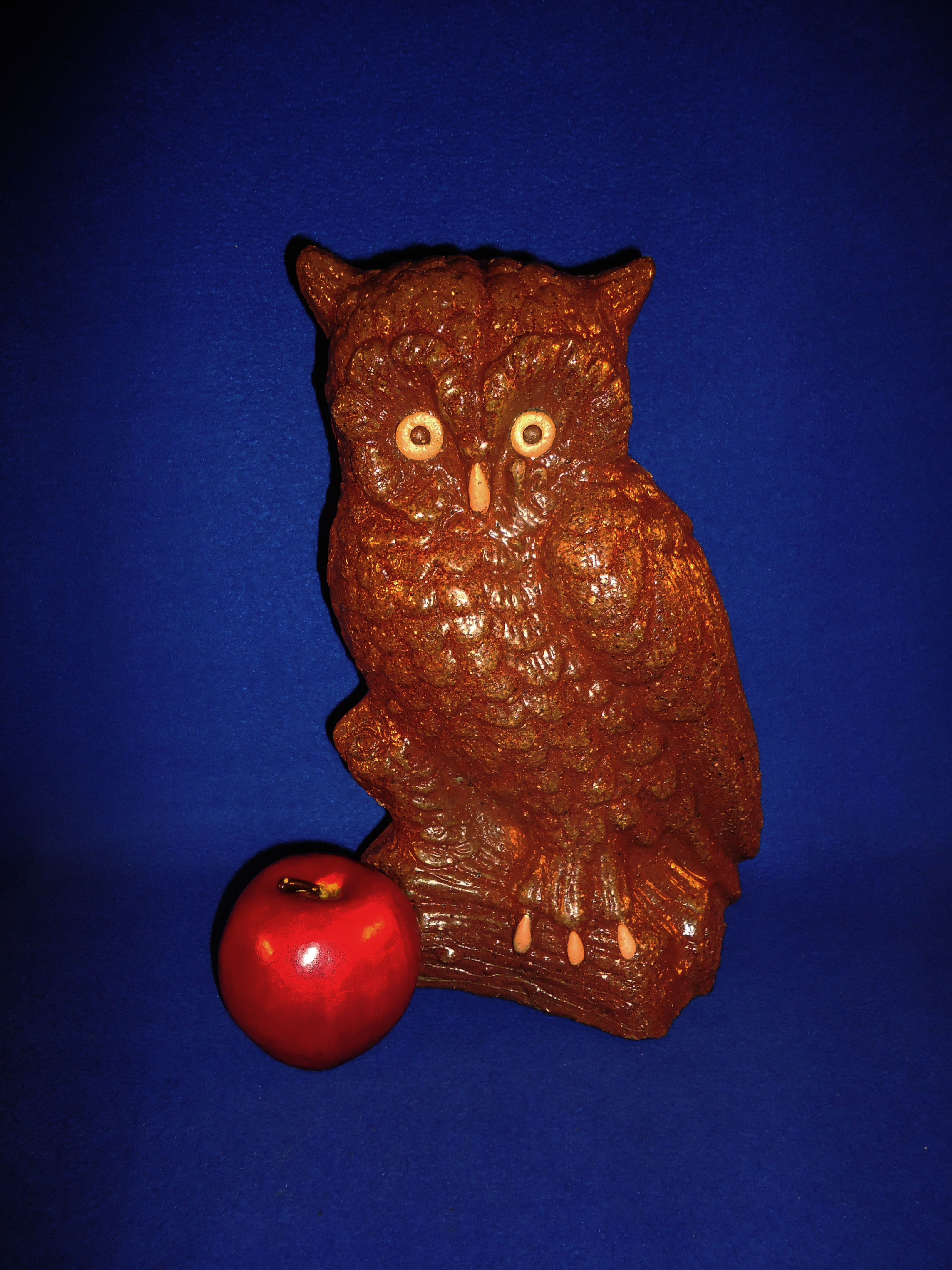 Large Sewer Tile Owl Figural from Ohio #9289