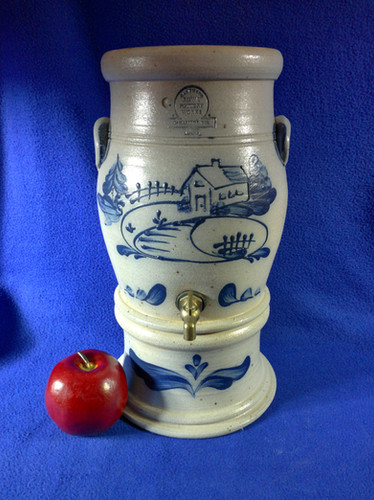 ROWE POTTERY ソルト・ガレイズド陶器製シュガーポット U.S.A.製 ROWE