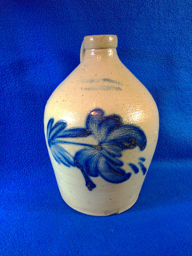 Cowden & Wilcox, Harrisburg, Pennsylvania Stoneware Jug w