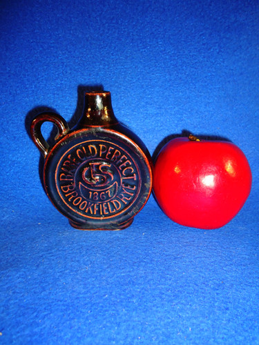 George Bieler, Cincinnati, Ohio Stoneware Sample Jug, Brookfield