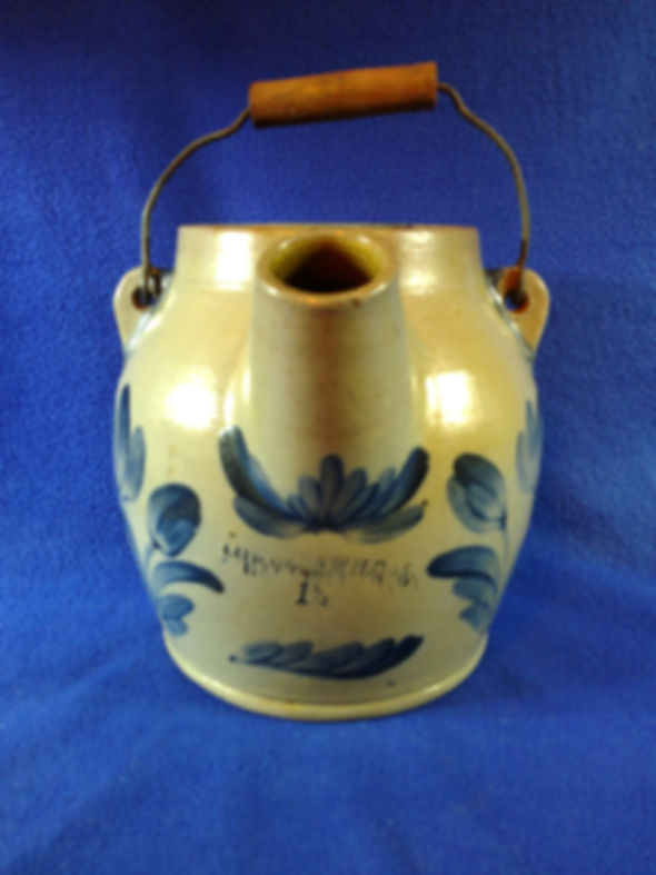 Cowden and Wilcox, Harrisburg, Pennsylania Stoneware Batter Pail #12459